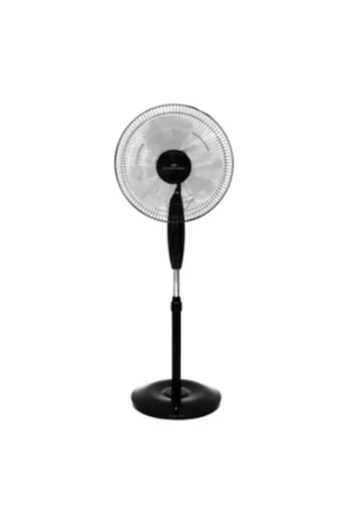 Ayaklı vantilatör 16 inç 40 cm çap 3 kanatlı 2 yıl garantili beyaz renk - Elektronik ürün görseli 1