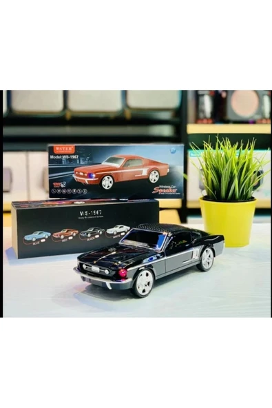 Bluetooth hoparlör siyah renk 10 watt TWS FM radyo SD kart USB çoklu bağlantı 2 saat dinleme ürün görseli 1