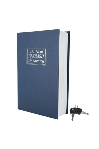 Kitap şeklinde gizli kasa kumbara İngilizce sözlük görünümlü dekoratif ürün - Hobi & Eğlence ürün görseli 1