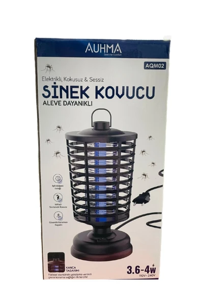 Sivrisinek öldürücü makine 3.6-4W 600-800V askılı kokusuz sessiz tehlikeli değil ürün görseli 1