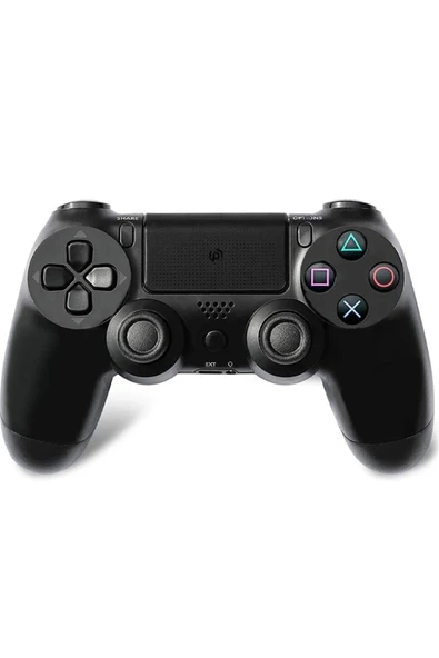 Siyah Bluetooth bağlantılı Playstation 4 uyumlu kablosuz gamepad - Elektronik - Konsol Aksesuarları ürün görseli 1