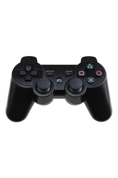 Siyah bluetooth bağlantılı titreşimli gamepad, Playstation 3 uyumlu, 1 yıl garantili ürün görseli 1