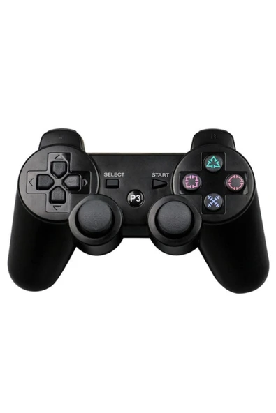 Playstation 3 uyumlu siyah bluetooth joystick, kablosuz bağlantı, 2 yıl garantili ürün görseli 1