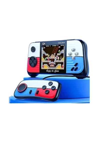 Oyun konsolu gamepad joystick 500 oyunlu çok renkli bluetoothsuz atari oyun kutusu ürün görseli 1