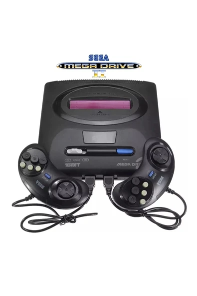 16 bit retro atari oyun konsolu siyah renk bluetooth özelliği yok - Elektronik Diğer ürün görseli 1