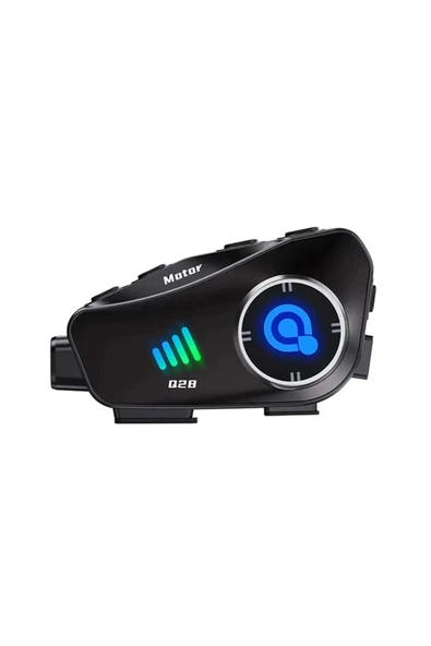 Motosiklet Bluetooth kask kulaklık kamera ses kontrolü 1080P video kayıt interkom 2 yıl garantili ürün görseli 1