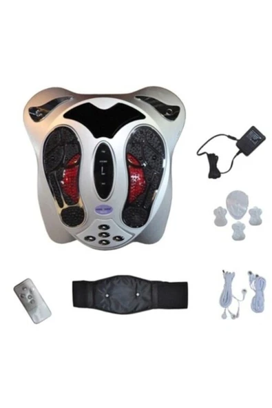 Masaj kemeri tens masaj cihazı vücut bel ayak bacak için gri renkli masaj aleti - Spor & Outdoor ürün görseli 1