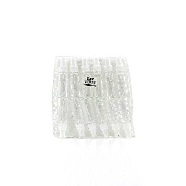 Boş Sprey Şişesi - 100 ml - Plastik - Şeffaf - Resim 3