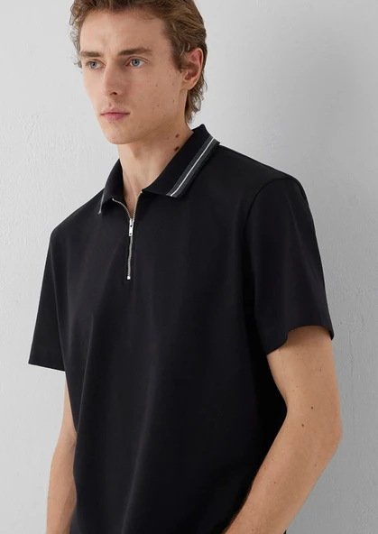 Mavi M0613535 Yarım Fermuarlı Polo Yaka Tişört Erkek Tişort ürün görseli 1