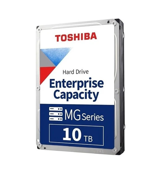 Toshiba MG10 Serisi Enterprise MG10ADA10TE 10TB 7200rpm 512MB SATA 3 7/24 Güvenlik Diski ürün görseli 1