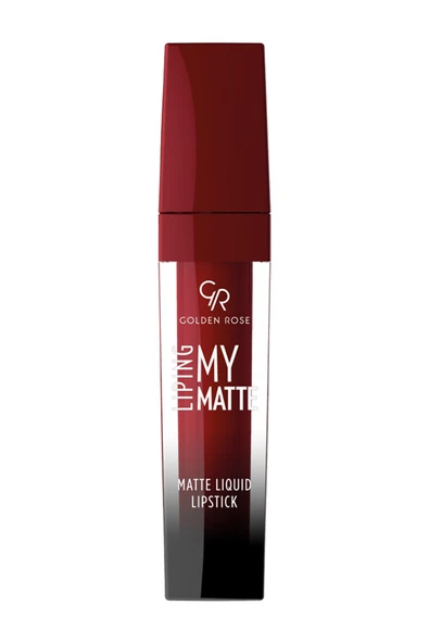 GOLDEN ROSE LİPİNG MY MATTE LİKİT MAT LİPSTİCK NO: 13 ürün görseli 1