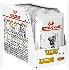 Royal Canin Veterinary Diet Urinary S/O Kedi Yaş Mama (12 x 85 gr) ürün görseli 1