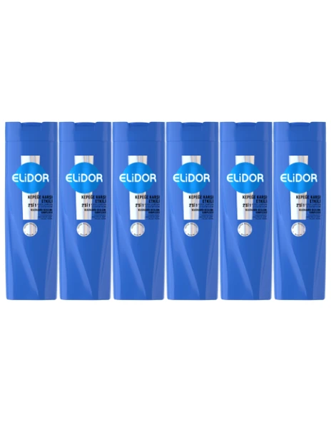 Elidor Kepeğe Karşı Etkili Şampuan 400 ML X 6 Adet ürün görseli 1