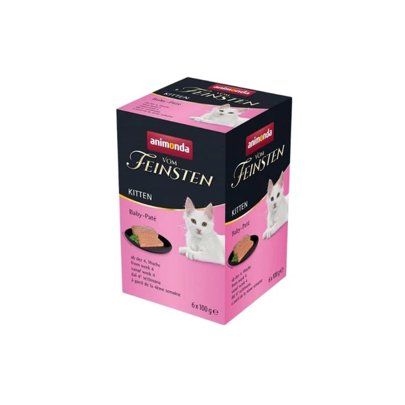 Animonda VomFeinsten Karışık Etli Pate Yavru Kedi Konservesi 100 Gr x 6 Adet ürün görseli 1