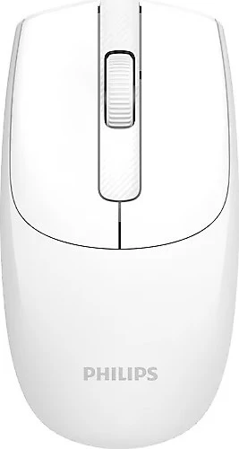 Philips SPK7398W/38 Kablosuz 1600DPI Sessiz Optik Mouse Beyaz ürün görseli 1
