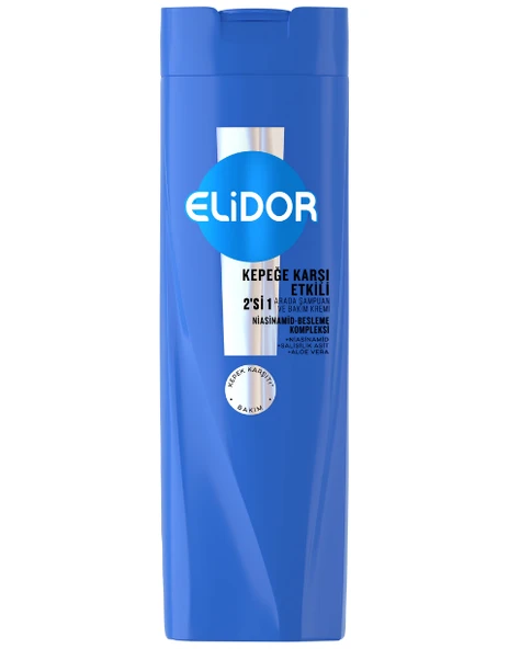 Elidor Kepeğe Karşı Etkili Şampuan 2'Si 1 Arada 400 ML ürün görseli 1