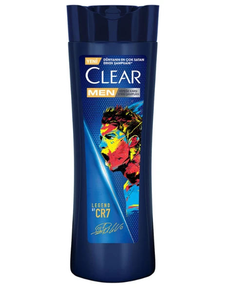 Clear Men Kepeğe Karşı Etkili Şampuan Legend By CR7 350 ML ürün görseli 1