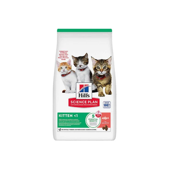 Hill's SCIENCE PLAN Somonlu Yavru Kedi Maması 1,5 kg ürün görseli 1