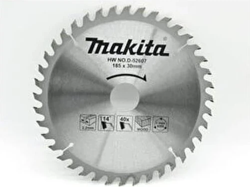 Makita D-15578 Daire Testere Bıçağı 115x22.23 mm 40 Diş Ahşap Kesim ürün görseli 1