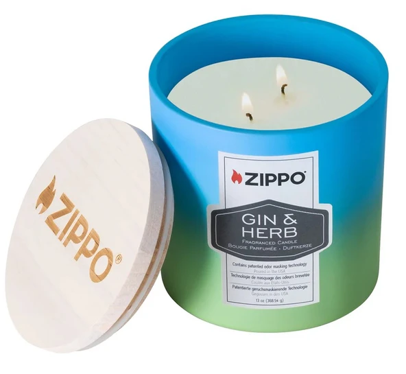 Zippo Odor-Masking Candle - Koku Giderici Mum (Gin & Herb) ürün görseli 1