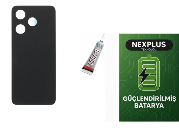 REDMİ 13 ARKA BATARYA KAPAĞI ,BATARYA VE B7000 YAP ürün görseli 1