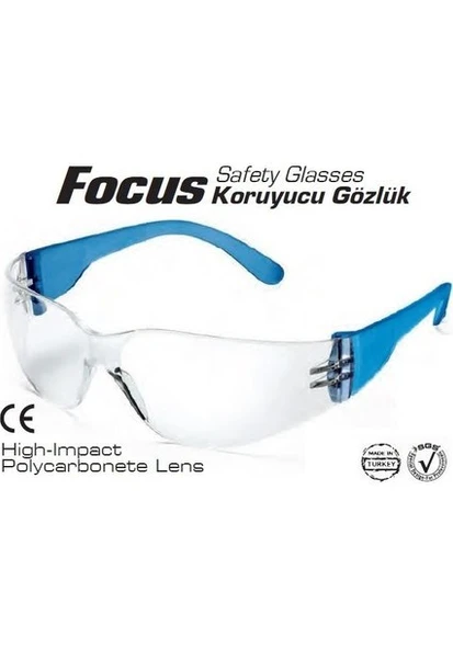 SGS760  Focus Koruyucu Gözlük Şeffaf Sgs760 (1 Adet) ürün görseli 1