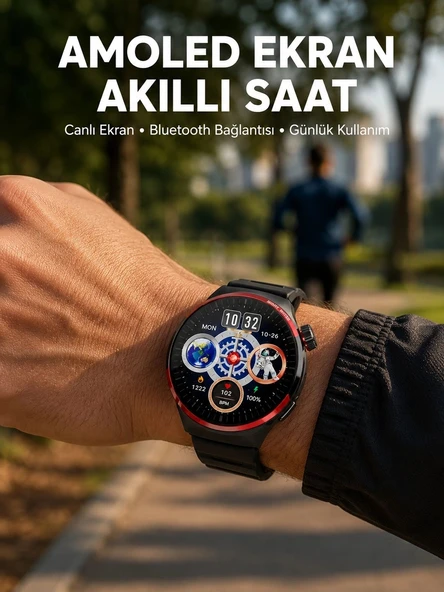 Bluetooth Arama Özellikli Akıllı Saat Suya Dayanıklı Yeni Nesil ürün görseli 1
