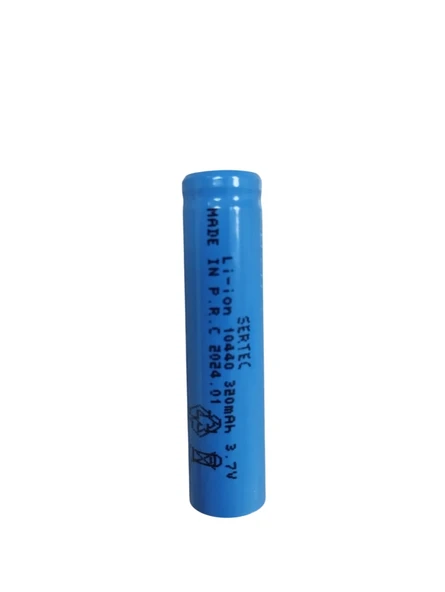 Sertec 3.7V Li-ion 10440 - 320 mAh 1C Şarjlı Pil ürün görseli 1