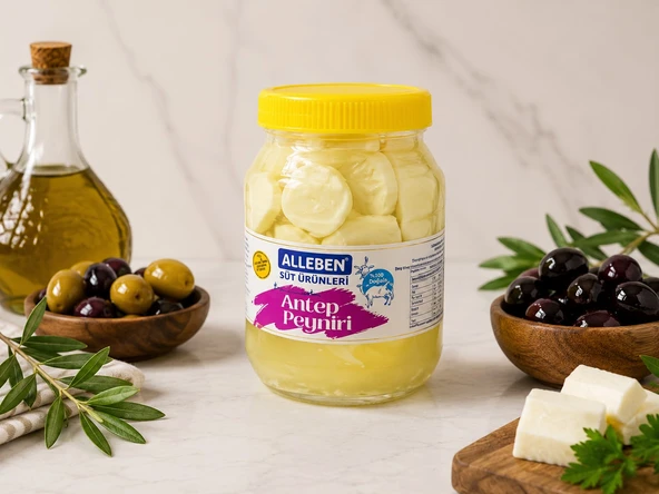 El Yapımı ANTEP PEYNİRİ -750gr ( Keçi Sütü ) ürün görseli 1
