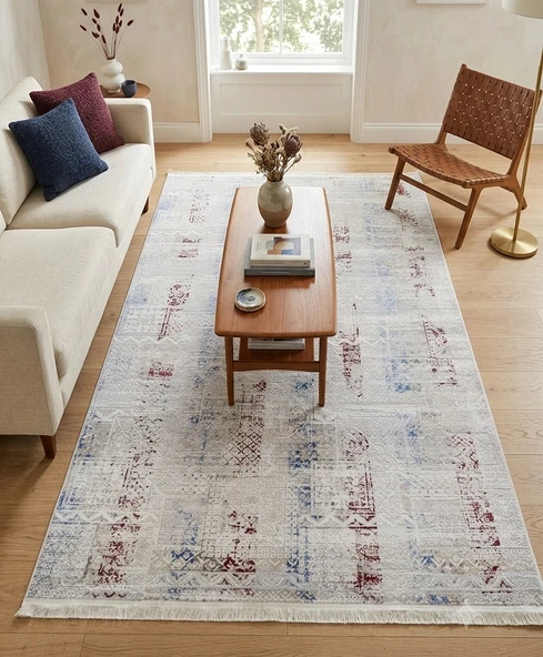 Fenomen Carpet Rainbow Koleksiyonu Kolay Temizlenebilir İpek Bambu Halı 2420 ürün görseli 1