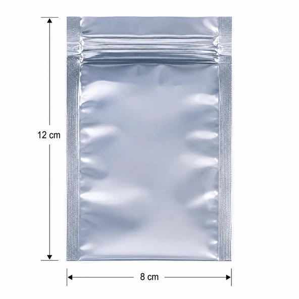 8x12cm Antistatik Esd Kilitli Tip Poşet 1 Paket 100 Adet Fiyatıdır ürün görseli 1
