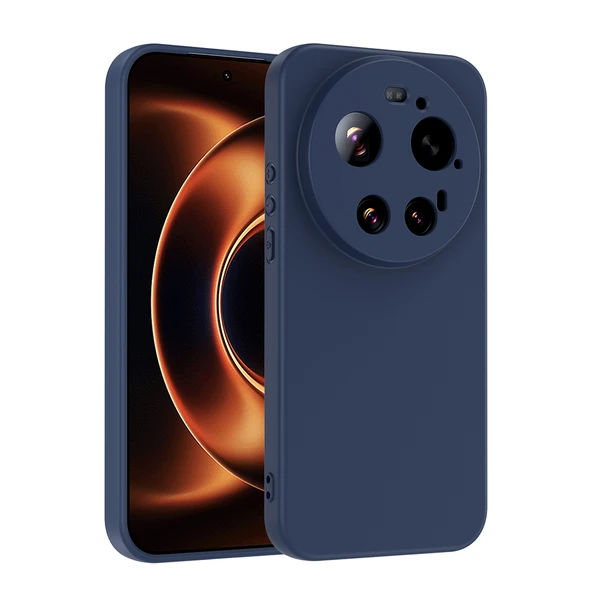 Xiaomi 17 Ultra Kılıf Lansman Tasarım İç Yüzeyi Kadife Silikon ürün görseli 1