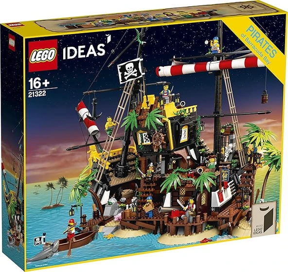 LEGO Ideas 21322 Pirates of Barracuda Bay ürün görseli 1