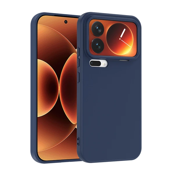 Xiaomi 17 Pro Max Kılıf Lansman Tasarım İç Yüzeyi Kadife Silikon ürün görseli 1