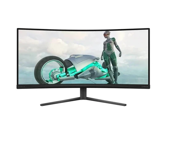 Philips Evnia 34M2C3500L 34" 180Hz 0.5ms HDMI Dp Adaptivesync HDR10 Wqhd Va Curved 3440 x 1440 LCD Monitör Outlet ürün görseli 1
