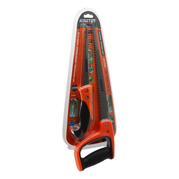 2 PCS ALÇIPAN TESTERE SET PROFESYONEL 7 İNÇ- 170MM - 12 İNÇ- 300MM ÇELİK BIÇAK - ERGONOMİK SAP (5224) ürün görseli 1