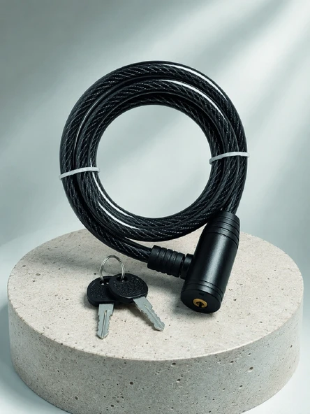 Mey İthalat® 80 CM 12 MM BİSİKLET KİLİDİ ürün görseli 1
