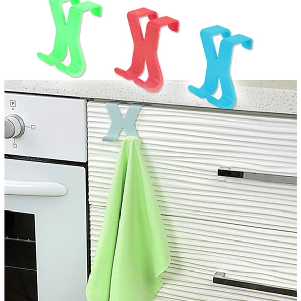 Hang it Pratik Kolay Taşımabilir Havlupan 2 Kancalı Banyo Askısı (5224) ürün görseli 1