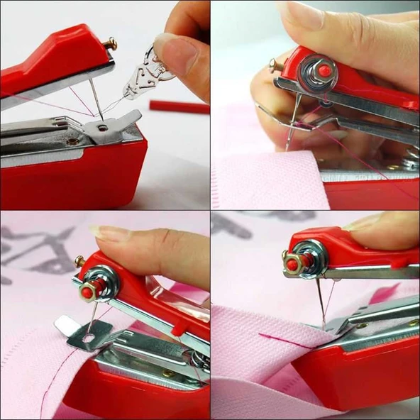 Spring Come Mini Kolay Seyehat ve Ev Tipi El Dikiş Dikme Makinası (5224) ürün görseli 1