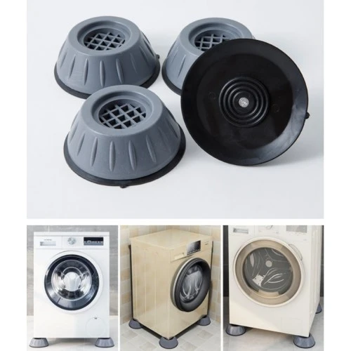 Çamaşır Makinesi Kayma Ve Titreşim Engelleyici - Gürültü Emici Aparatlar 4 Lü Set (5224) ürün görseli 1