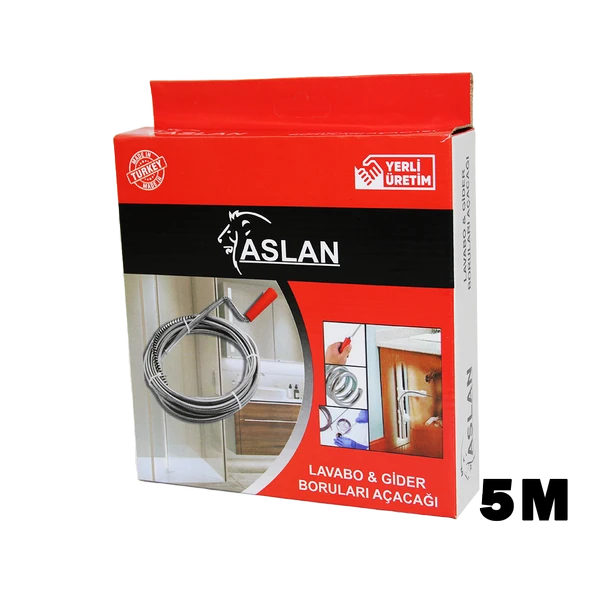 5MT SUSTA SPRAL LAVABO - GİDER AÇAR (5224) ürün görseli 1