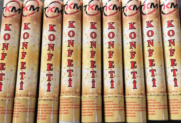 KONFETİ KARNAVAL METALİK RENKLİ 30CM (5224) ürün görseli 1
