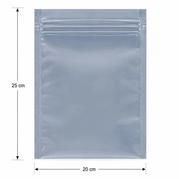 20x25cm Antistatik Esd Kilitli Tip Poşet 1 Paket 100 Adet Fiyatıdır ürün görseli 1