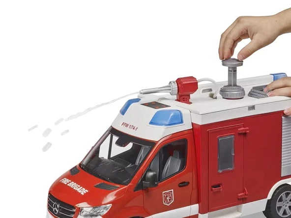 Bruder MB Sprinter Merdivenli İtfaiye - Resim 4