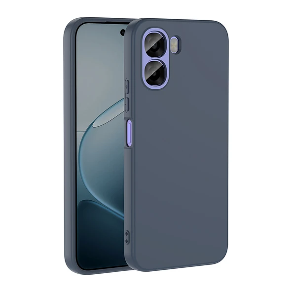 Oppo A6T Kılıf Lansman Tasarım İç Yüzeyi Kadife Silikon ürün görseli 1