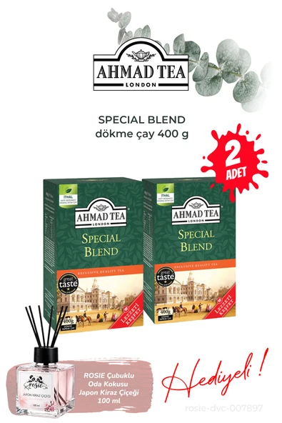 2 Adet Special Blend 400 g dökme çay ve Oda Kokusu ürün görseli 1