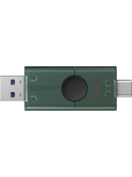 Kingston 128GB Typec Usb 3.2 Gen1 DataTraveler DuoG2 Flash Bellek DTDEG2/128G ürün görseli 1