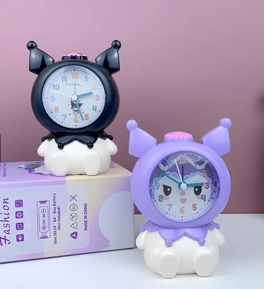 Kuromi Masa Üstü Çalar Saat Alk3063 ürün görseli 1