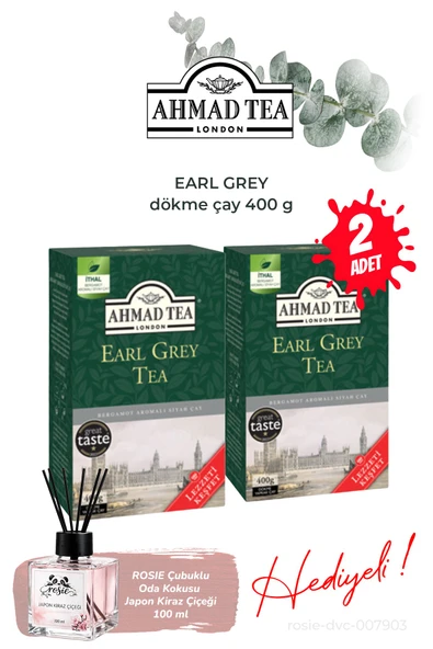 2 Adet Early grey 400 g dökme çay ve Oda Kokusu ürün görseli 1