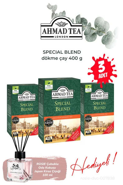 3 Paket dökme çay Special Blend 400 g ve Oda Kokusu ürün görseli 1
